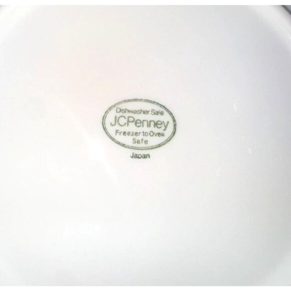 Vintage JCPenney Floral  Salad Plate  Japan Dishwasher Safe - Picture 2 of 3